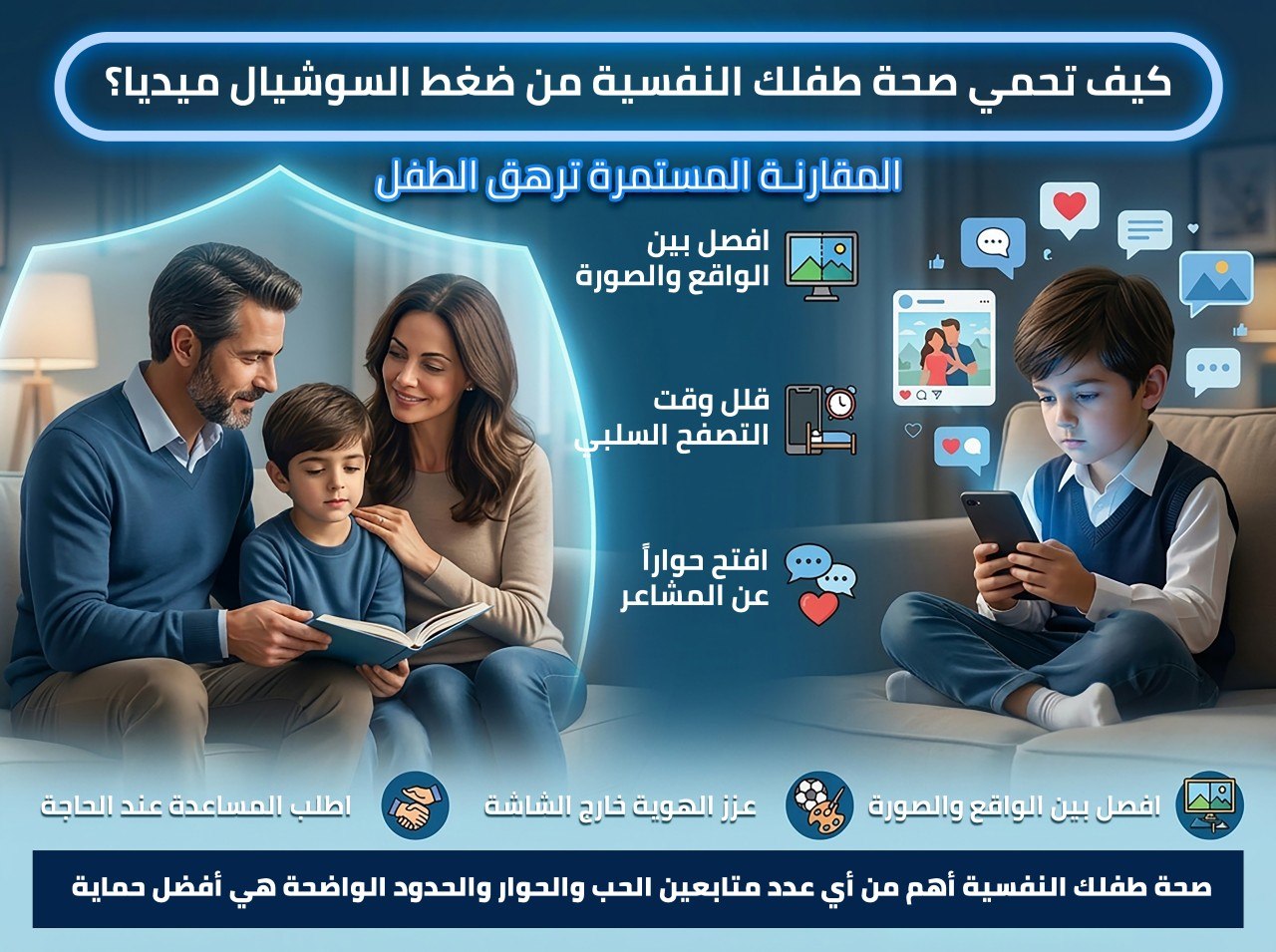 How to Protect Your Child Mental Health from Social Media Pressure
